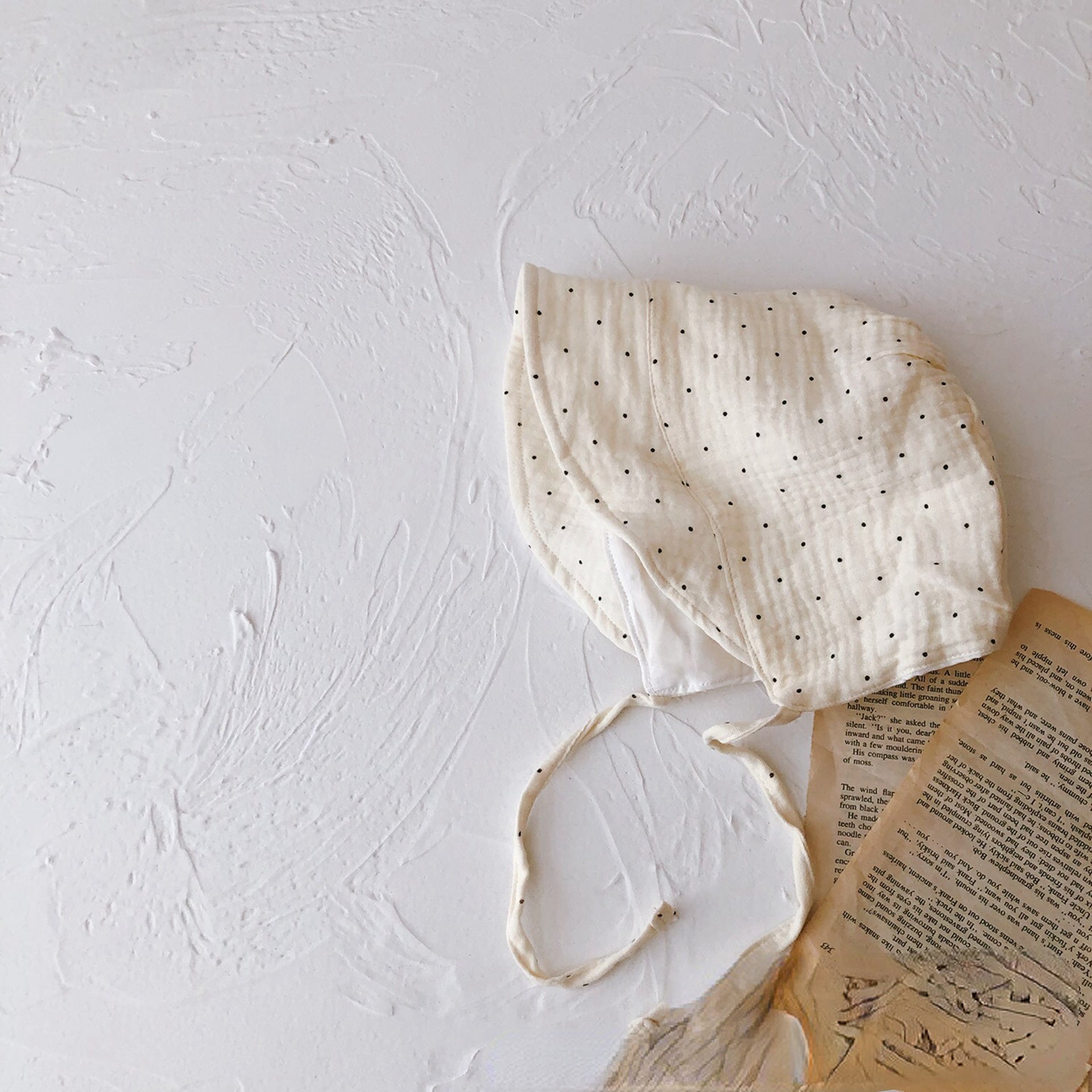 Wholesale Lovely Plaid Cotton Sunshade Hat and Big Brim Hat